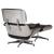 Grayson PU Lounge Chair w/Ottoman