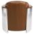 Easton PU Accent Chair, Aluminium Frame