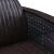 Easton PU Accent Chair, Aluminium Frame