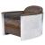 Easton PU Accent Chair, Aluminium Frame