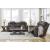 Lavenhorne Faux Leather Reclining Loveseat w/Console