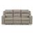 Lavenhorne Faux Leather Reclining Sofa w/Drop Down Table