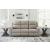 Lavenhorne Faux Leather Reclining Sofa w/Drop Down Table