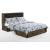 Ranchero Wood Murphy Cabinet Bed w/Mattress