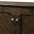 Ranchero Wood Murphy Cabinet Bed w/Mattress