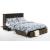 Ranchero Wood Murphy Cabinet Bed w/Mattress