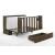 Ranchero Wood Murphy Cabinet Bed w/Mattress