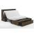 Ranchero Wood Murphy Cabinet Bed w/Mattress