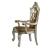 Picardy PU/Wood Dining Arm Chair