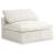 Cozy Velvet Modular Fiber Filled Comfort Overstuffed Armless Chair