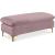 Naomi Velvet Ottoman/Bench