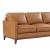 Harper Leather/Split L-Shape Corner Sectional Sofa