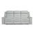 Darwan Leather Gel Match Double Lay Flat Reclining Sofa