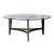 Capri 3-Piece Round Glass & Chrome Cocktail Table Set