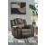 Lowilla Faux Leather Double Reclining Living Room Set with Console