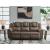 Lowilla Faux Leather Double Reclining Living Room Set with Console