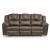 Lowilla Faux Leather Double Reclining Living Room Set with Console