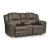 Lowilla Faux Leather Double Reclining Living Room Set with Console