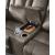 Lowilla Faux Leather Double Reclining Living Room Set with Console