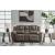 Lowilla Double Reclining Loveseat | Driftwood with Console