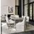 Townsend Polyester Castered Dining Chair
