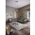 Rotterdam Fabric/Leather L-Shape Sectional Sofa w/ Chaise Lounge