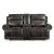 Grearview Faux Leather Power Reclining Loveseat w/Console