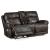 Grearview Faux Leather Power Reclining Loveseat w/Console
