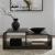 Perspectives Rectangular Wood Cocktail Table