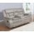 Greer Leatherette Tufted Back Glider Loveseat