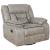 Greer Leatherette Tufted Back Glider Recliner