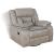Greer Leatherette Tufted Back Glider Recliner