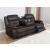 Greer Leatherette Tufted Back Motion Sofa