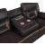 Greer Leatherette Tufted Back Motion Sofa