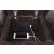 Greer Leatherette Tufted Back Glider Loveseat