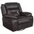 Greer Leatherette Tufted Back Glider Recliner