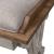 Farmhouse Reimagined Polyester/Wood Bed Bench