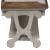 Farmhouse Reimagined Polyester/Wood Bed Bench