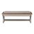 Farmhouse Reimagined Polyester/Wood Bed Bench