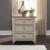 Farmhouse Reimagined Wood 3-Drawer Night Stand w/Charging Station