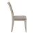 Farmhouse Reimagined Linen/Wood Ladder Back Side Chair