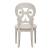 Farmhouse Reimagined Linen/Wood Splat Back Side Chair