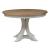 Farmhouse Round Wood Extendable Dining Set – Rustic