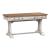 Farmhouse Reimagined Rectangular Wood 3-Drawer Writing Desk