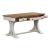 Farmhouse Reimagined Rectangular Wood 3-Drawer Writing Desk