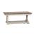 Farmhouse Reimagined Rectangular Wood Cocktail Table w/Casters