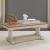 Farmhouse Wood Cocktail Table Set – Rectangular 3-Piece