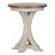 Farmhouse Reimagined Round Wood Chairside Table