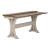 Farmhouse Reimagined Rectangular Wood Flip Lid Sofa Table