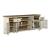 Farmhouse Reimagined 72-inch Wood 2-Drawer 4-Door Entertainment TV Stand